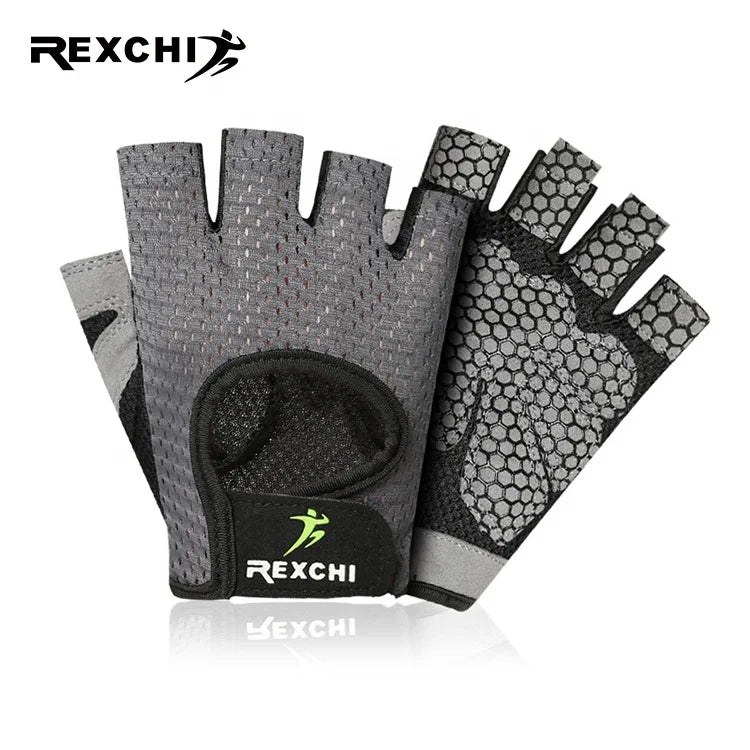 REXCHI XG07 New Fashion Sport Gloves Gym Lifting Workout Fitness Weight Lifting Gloves Gym for Men and Women Gloves Gym Lifting