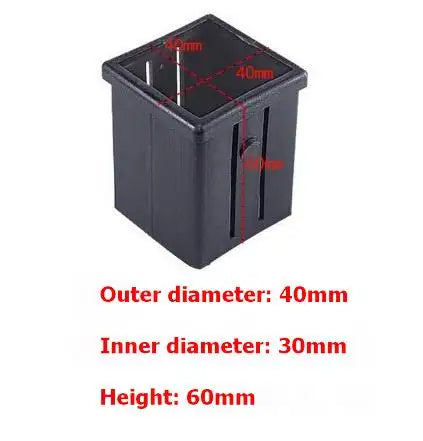 Fitness Equipment Accessories PE Hollow Plastic Sleeve Metal Pipe Sliding Sleeve Isolation Sleeve Hollow Bushing Liner Bushing