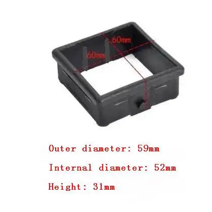 Fitness Equipment Accessories PE Hollow Plastic Sleeve Metal Pipe Sliding Sleeve Isolation Sleeve Hollow Bushing Liner Bushing