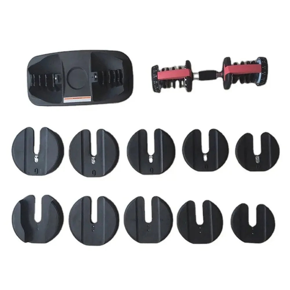 48kg/90 lbs. Smart Dumbbells for Men: Fast, Detachable, and Adjustable Design, Suitable for Household and Gym Fitness Equipment