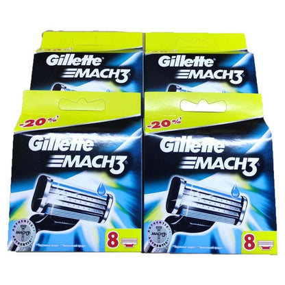 Front Speed 3 Razor Blade Razor, 8 Replacement Blades