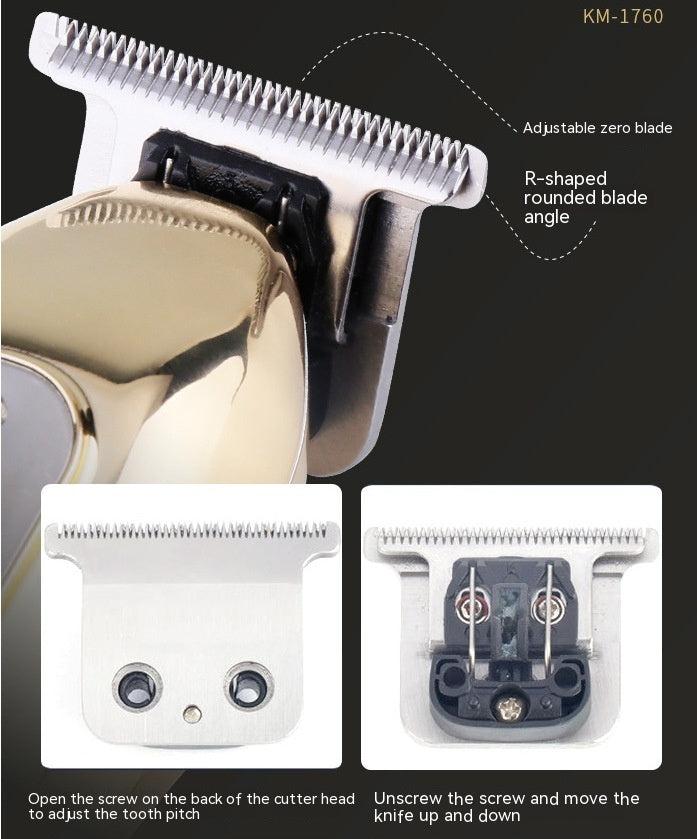 LCD Digital Display USB High Power Electric Hair Clipper