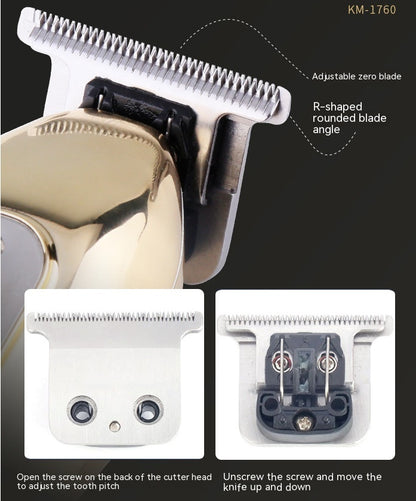 LCD Digital Display USB High Power Electric Hair Clipper