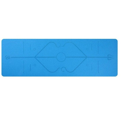 Non-Slip Position Line Yoga Mat