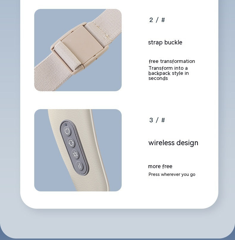 Hot Compress Dredging Massager
