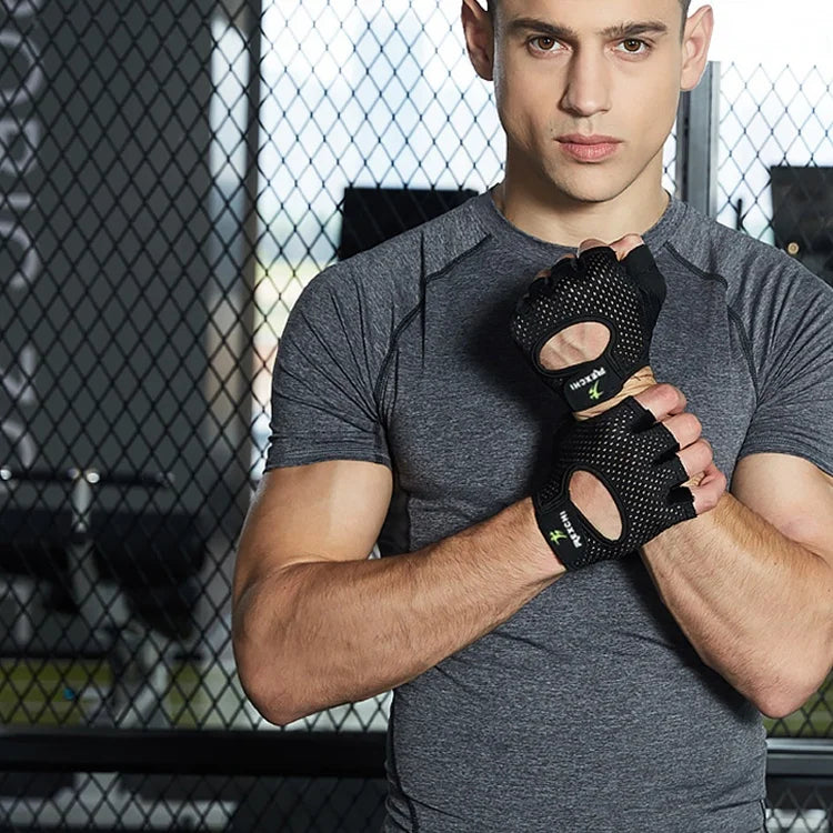 REXCHI XG07 New Fashion Sport Gloves Gym Lifting Workout Fitness Weight Lifting Gloves Gym for Men and Women Gloves Gym Lifting