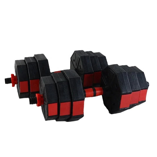 Hot Sale High Quality 15kg Environmentally Friendly Cheap Dumbbell Fitness Equipment Free Weight Gym for Men and Women