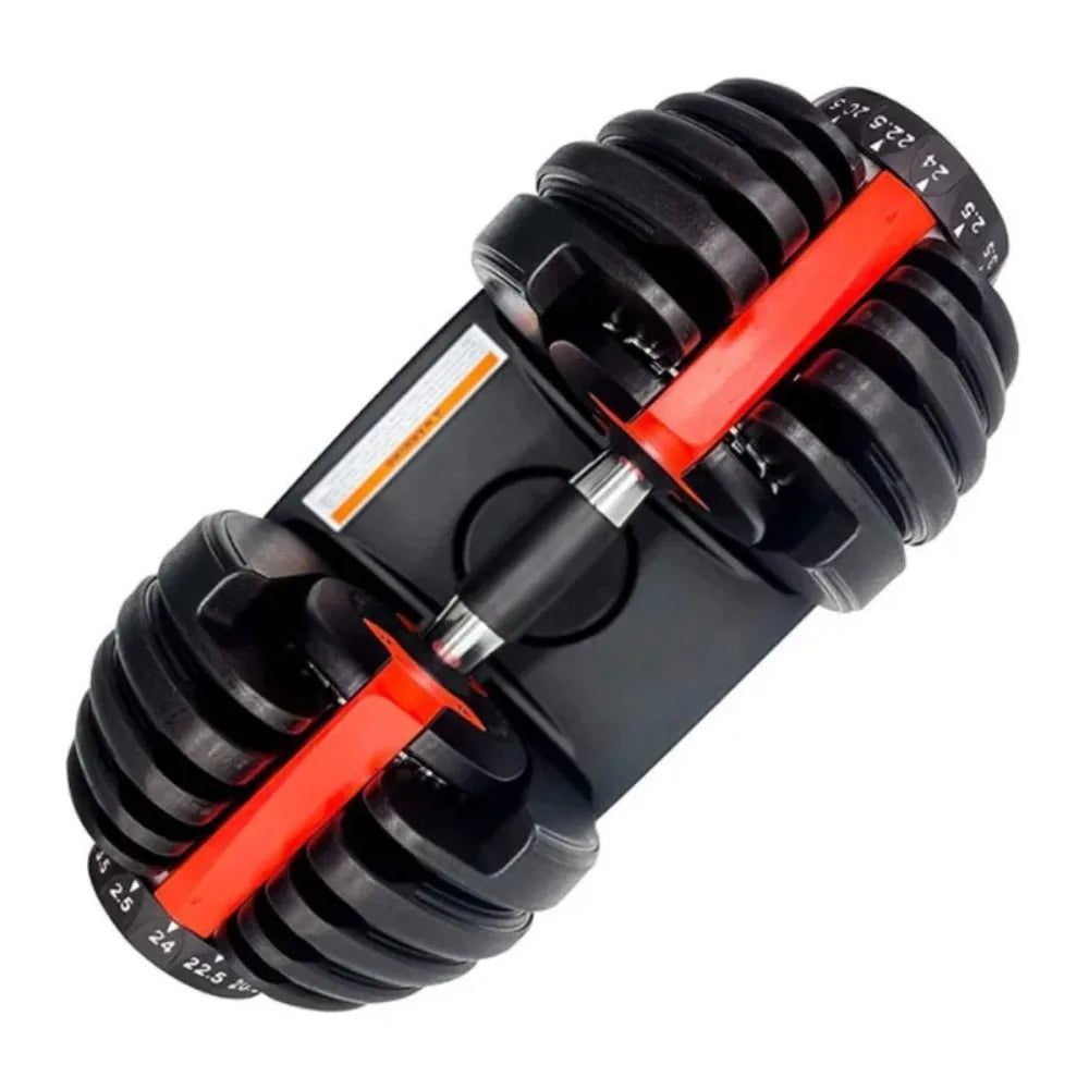 48kg/90 lbs. Smart Dumbbells for Men: Fast, Detachable, and Adjustable Design, Suitable for Household and Gym Fitness Equipment