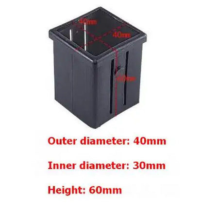 Fitness Equipment Accessories PE Hollow Plastic Sleeve Metal Pipe Sliding Sleeve Isolation Sleeve Hollow Bushing  Liner Bushing