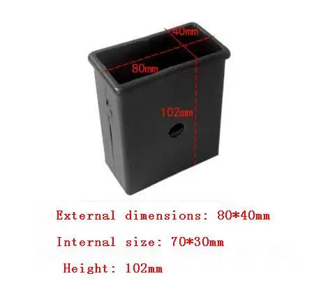 Fitness Equipment Accessories PE Hollow Plastic Sleeve Metal Pipe Sliding Sleeve Isolation Sleeve Hollow Bushing  Liner Bushing