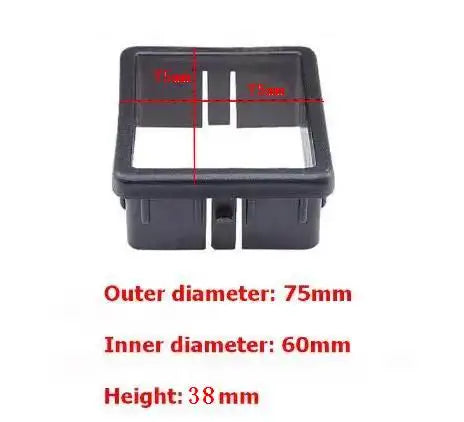 Fitness Equipment Accessories PE Hollow Plastic Sleeve Metal Pipe Sliding Sleeve Isolation Sleeve Hollow Bushing  Liner Bushing