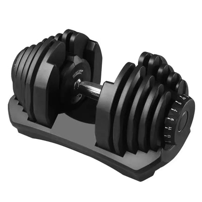 48kg/90 lbs. Smart Dumbbells for Men: Fast, Detachable, and Adjustable Design, Suitable for Household and Gym Fitness Equipment