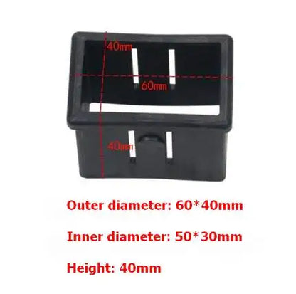Fitness Equipment Accessories PE Hollow Plastic Sleeve Metal Pipe Sliding Sleeve Isolation Sleeve Hollow Bushing  Liner Bushing