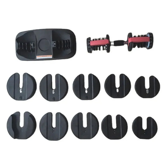 48kg/90 lbs. Smart Dumbbells for Men: Fast, Detachable, and Adjustable Design, Suitable for Household and Gym Fitness Equipment