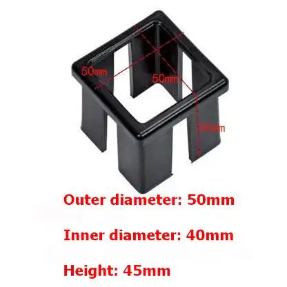 Fitness Equipment Accessories PE Hollow Plastic Sleeve Metal Pipe Sliding Sleeve Isolation Sleeve Hollow Bushing  Liner Bushing