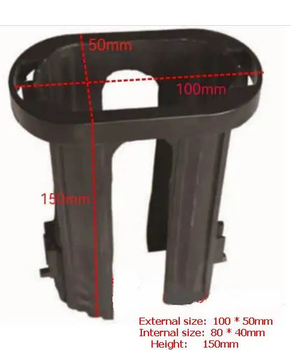 Fitness Equipment Accessories PE Hollow Plastic Sleeve Metal Pipe Sliding Sleeve Isolation Sleeve Hollow Bushing  Liner Bushing