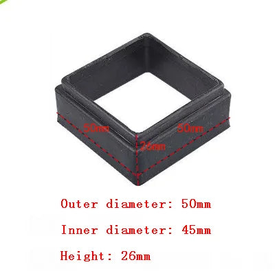Fitness Equipment Accessories PE Hollow Plastic Sleeve Metal Pipe Sliding Sleeve Isolation Sleeve Hollow Bushing  Liner Bushing