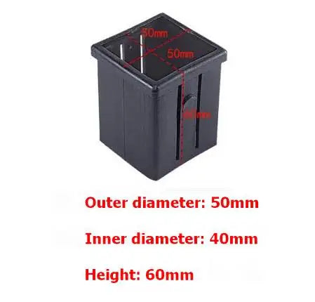 Fitness Equipment Accessories PE Hollow Plastic Sleeve Metal Pipe Sliding Sleeve Isolation Sleeve Hollow Bushing  Liner Bushing