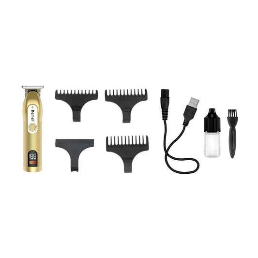LCD Digital Display USB High Power Electric Hair Clipper